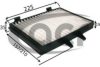 ACR 321584 Filter, interior air